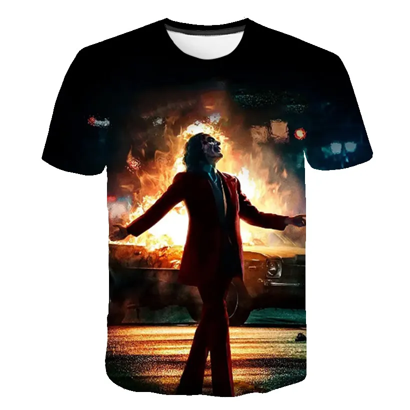 Джокер Хоакин Феникс Харадзюку забавная футболка для мужчин 2019 Новинка белая