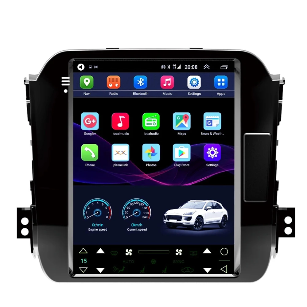 Автомобильный GPS радиоприемник экран 9 7 дюйма Android 10 0 для KIA Sportage 2014 навигация