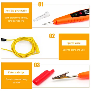 

Car battery Digital Test Pencil Multi-function Digital Display Voltage 2.5-32V For Universal Checking Circuits Fuses