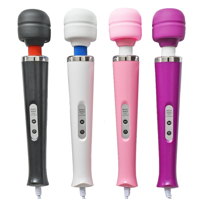

Powerful Magic Wand Vibrators Stimulate Clit Massager For Women 10 Vibrate Modes AV Stick Female Clitoris Massage (Non-charging)