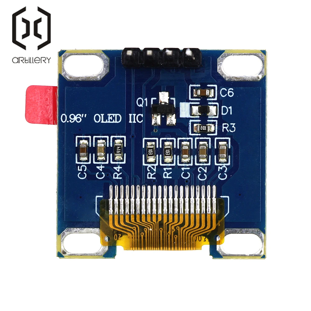4Pin 0,96 белый 0,96 дюймовый oled-модуль 128X64 oled-дисплей модуль для 0,96 IIC I2C общаться