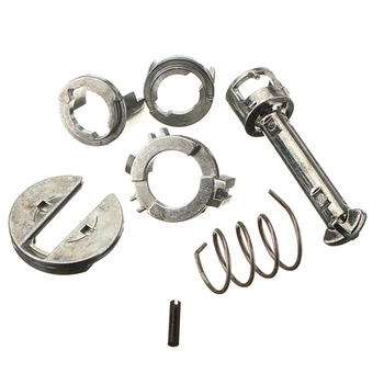 

7pcs Front Professional Car Door Lock Repair Kit Accessories Replacement Parts Metal Left Right Cylinder For BMW E46