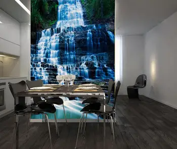 

[Self-Adhesive] 3D Waterfall 0125943 Wall Paper mural Wall Print Decal Wall Murals