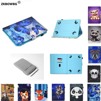 

PU Leather Cover For Samsung Galaxy Tab 3 10.1 GT-P5200 P5200 P5220 P5210 Tab 4 10 inch Universal Sleeve Tablet Case