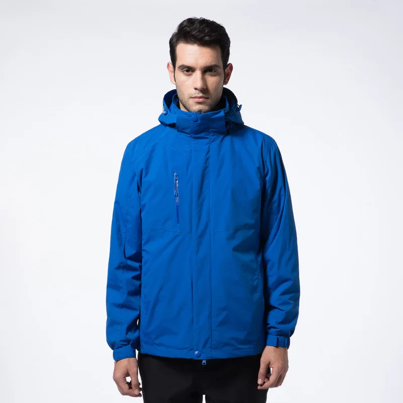 

Raincoat Jacket Men's And Women's Outdoor Sports Mountaineering Three-in-One