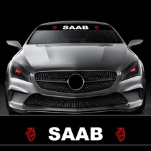 Автомобильные наклейки баннер наклейка гоночная пленка для SAAB BJ SCS 03-10 9-3 9-5 93 95 Авто Аксессуары лобовое стекло автомобиля Стайлинг