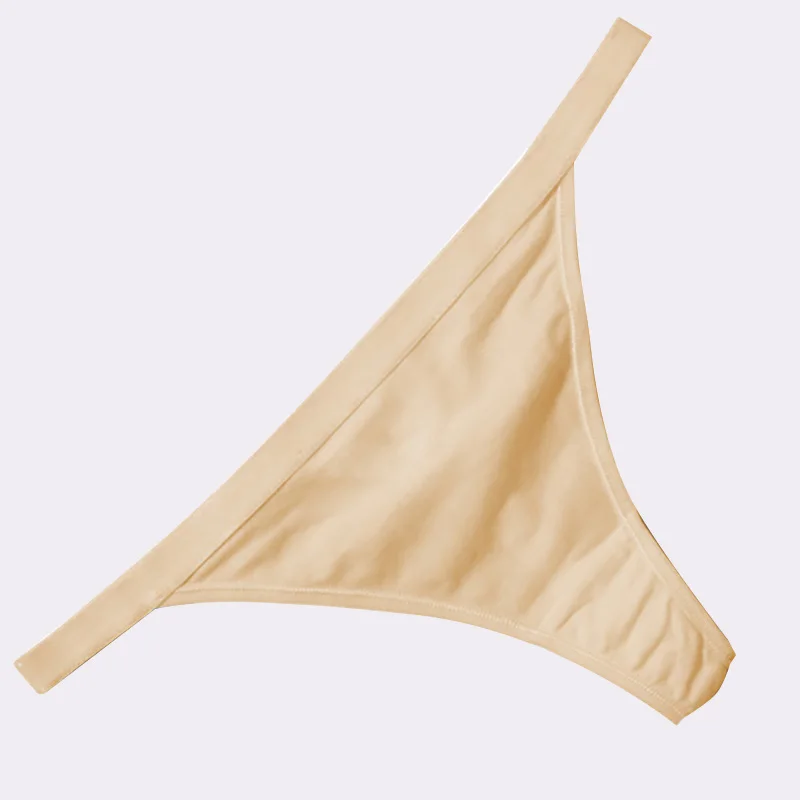 4 Pcs Sexy Women Cotton G String Thongs Low Waist Seamless Female  Underpants Comfortable Ladies Underwear Lingerie