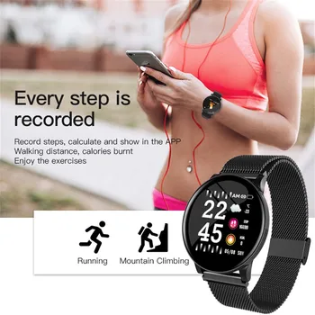 

HIPERDEAL Smart Watch Men Women Waterproof Activity Fitness Tracker Heart Rate Monitor Smartwatch For Android/IOS Aug6