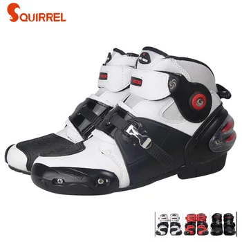 

3 Colors Optional Motorcycle Boots ankel protect shoes locomotive riding boots travel shoes 3 colors
