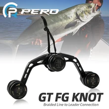 PERO Fishing Knotter Assist GT FG PR Knot Tying Tool Bobbin Winder Line Wire Knotting Machine Fishing Equipment Tools