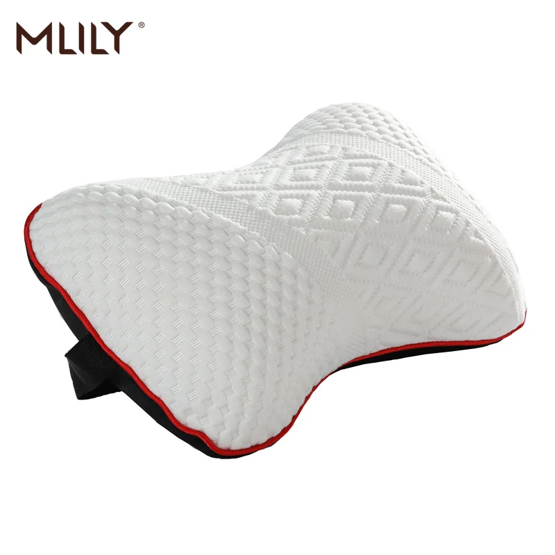 Mlily, 2 шт., подушка для путешествий из пены с эффектом памяти, форма кости, Манчестер Юнайтед, Ортопедическая подушка для шеи с медленным отскоком