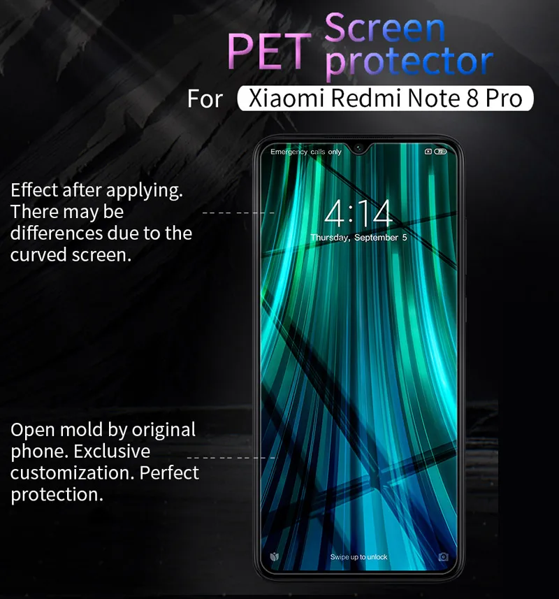 Nillkin HD Прозрачный экран Защитная пленка для Xiaomi Redmi Note 8 Pro 8T