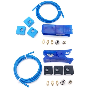 

3D Printer Parts DIY Kit Ender-3/Cr-10S PTFE Tube MK8 Nozzle Cover