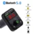 Bluetooth 5.0 Handsfree Car Kit FM-Передатчик Беспроводной Аудиоприемник Авто MP3 - плеер Двойной USB Быстрое Зарядное Устройство Цифровой Вольтметр D