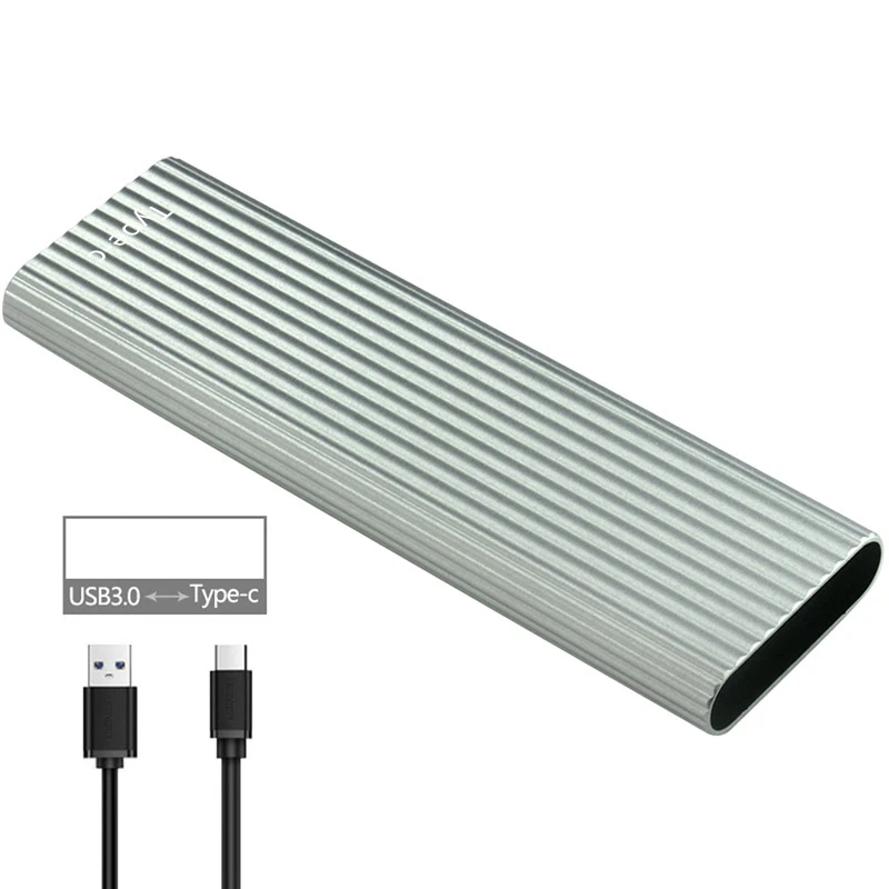 H1111Z M2 SSD чехол NVME SSD корпус M.2 для usb type C алюминиевый корпус для NVME PCIE M ключ SSD диск NVME SSD коробка