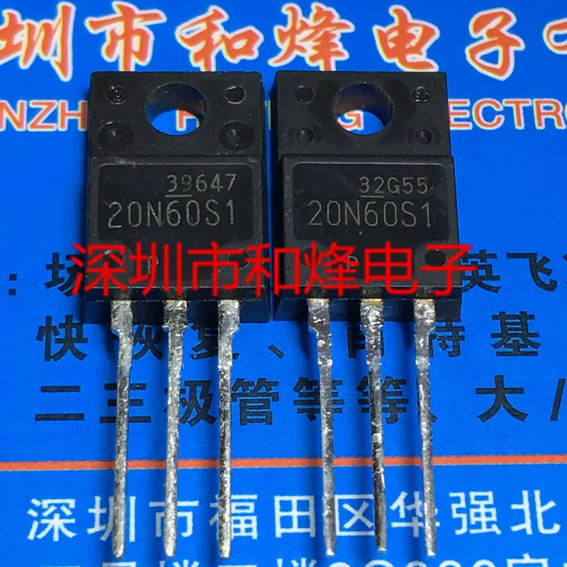10PCS 20N60S1 FMV20N60S1 TO 220F 600V 20A 100% New&original|Integrated ...