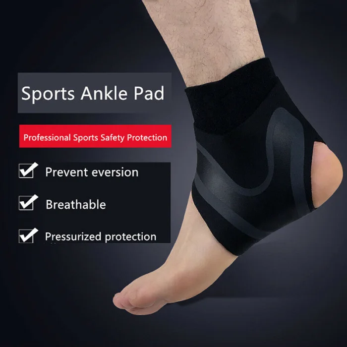 Adjustable Elastic Ankle Sleeve Brace Foot Support Guard for Sports Running THJ99