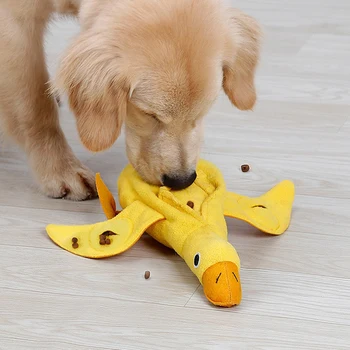 

Training Snuffle Dog Toys Bite Resistant Plush Dog Toys Squeak Chew Sound Toy Duck Pet Toy