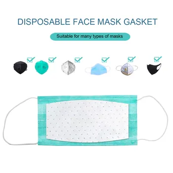 

40/60pcs Disposable Face Cover Gasket Breathable Masque Маска Replacement Filter Activated Carbon Breathing Filter Filtering Pad