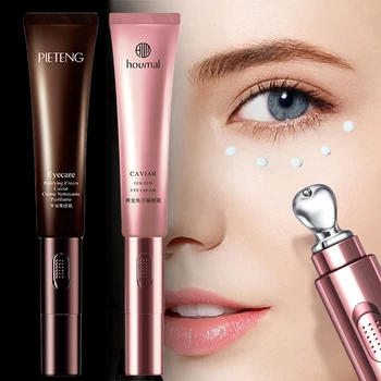 

Gold Caviar Electric Massager Eye Cream Firming Eye Serum EyeCream Anti-Aging Anti-Puffiness Fine Lines Dark Circle Moisturizing