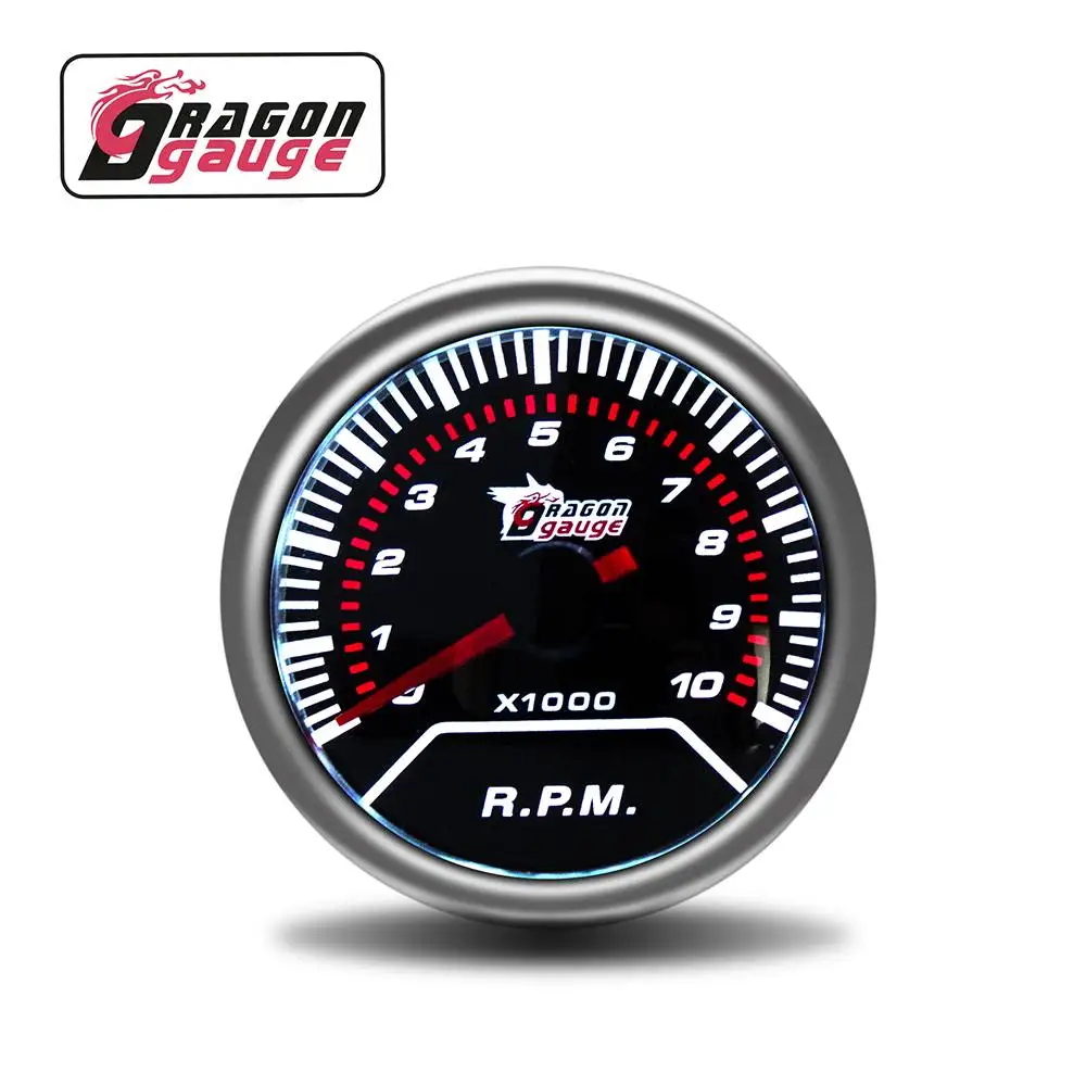 Грагон Калибр " 52 мм Boost GAUGE бар Psi температура выхлопных газов температура воды Температура масла OilPress воздушный датчик соотношения топлива вольтметр Тахометр - Цвет: Tachometers