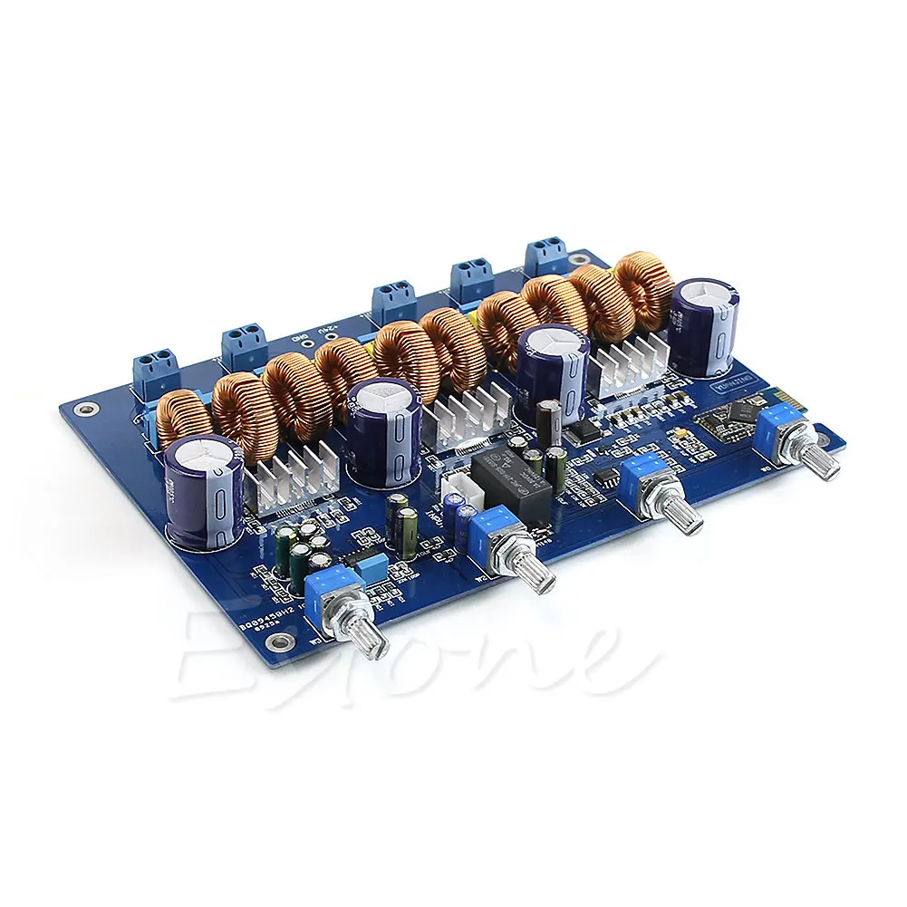 Собранный YJ TPA3116 4,1 Класс D Bluetooth усилитель доска 4*50 Вт+ 100 Вт модуль Горячая Y98A