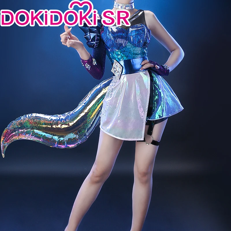 PRE SALE DokiDoki SR игровая Лига Легенд косплей все больше KDA Ари LOL League of Legends K/DA Хэллоуин