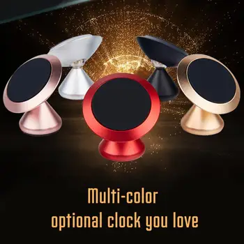 

Multipurpose Magnetic Bracket 360 Degree Rotating Aluminum Alloy Bracket Car Mobile Phone Holder Bracket For IPhone Samsung