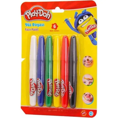 Play-Doh Face Paint 6 Colori Yu001