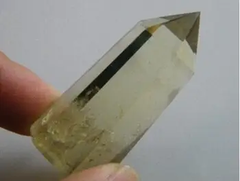 

Nature Citrine Phantom Quartz Crystal Stone Rock Polish Point Wand Healing