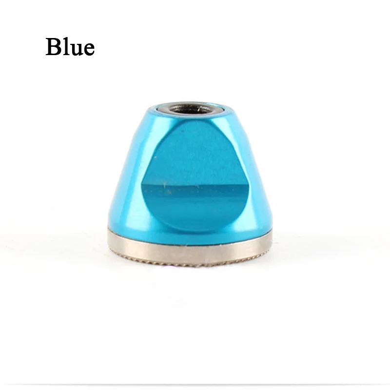 blue Mountain Bike Bicycle Hub Quick Release Shaft Nuts Screw Cap Anti-loose Quick-release Lever Nuts Quick Dismounting Shaft Nuts - Цвет: blue