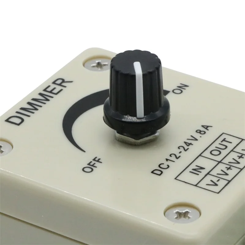 SZYOUMY 12V Светодиодный диммер переключатель 8A Напряжение регулятор регулируемый PIR