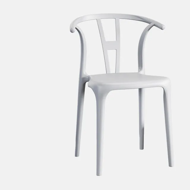 Plastic Horn Chair Modern Minimalist Chair For Home Nordic Dining Chairs Backrest Dining Chairs  Sillas De Comedor Chaises Salle 75cmx42cmx45cm