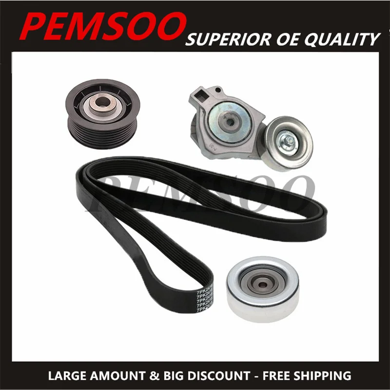 Alternator Drive Belt Auto Tensioner When tight round For Mitsubishi