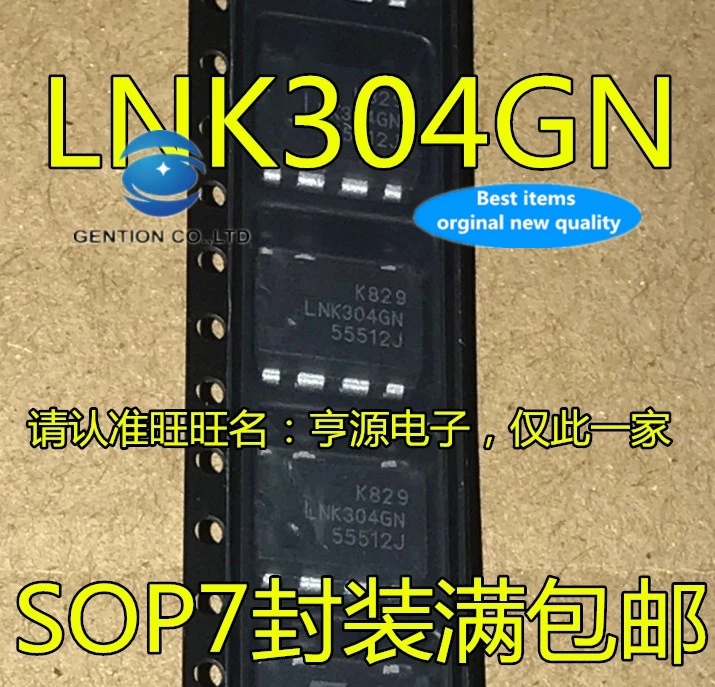 

30 шт., 100% оригинальный новый в наличии Светодиодный драйвер питания LNK304 LNK304GN LNK304G