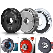 

M14 Locking Plate Chuck Angle Grinder Chuck Pull Ring Self-locking Press Plate Tools Quick Clamping Release Nut Clamp Device