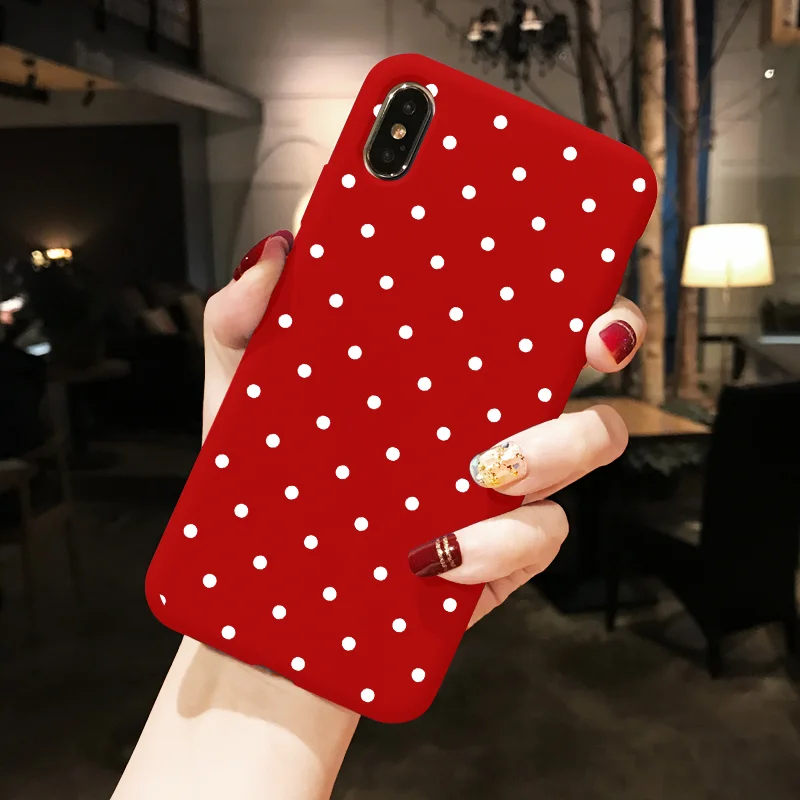 Чехол для телефона для iPhone 11 Pro XS Max XR X 10 8 7 6 S 6 S Plus, Роскошная мягкая задняя крышка из ТПУ с изображением животных, красный чехол Fundas для iPhone X, чехол - Цвет: baidd