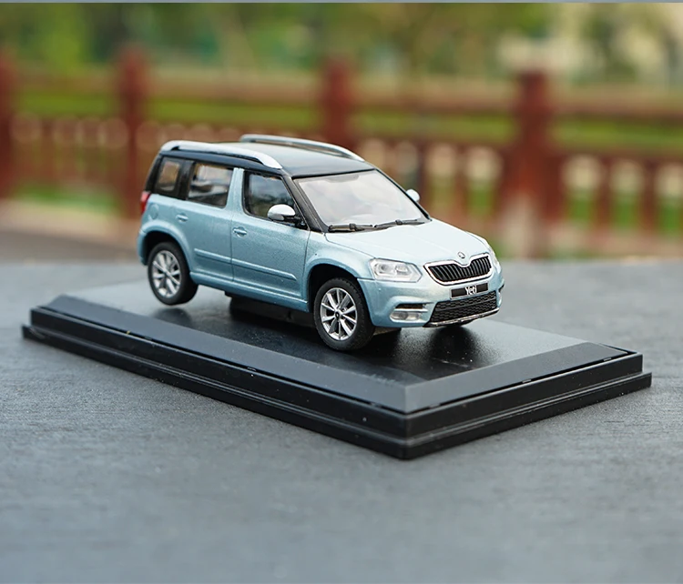 Оригинальная коробка, 1:43, SKODA Yeti, сплав, модель автомобиля, статическая, высокая имитация, металлическая модель автомобилей для коллекционирования, подарок