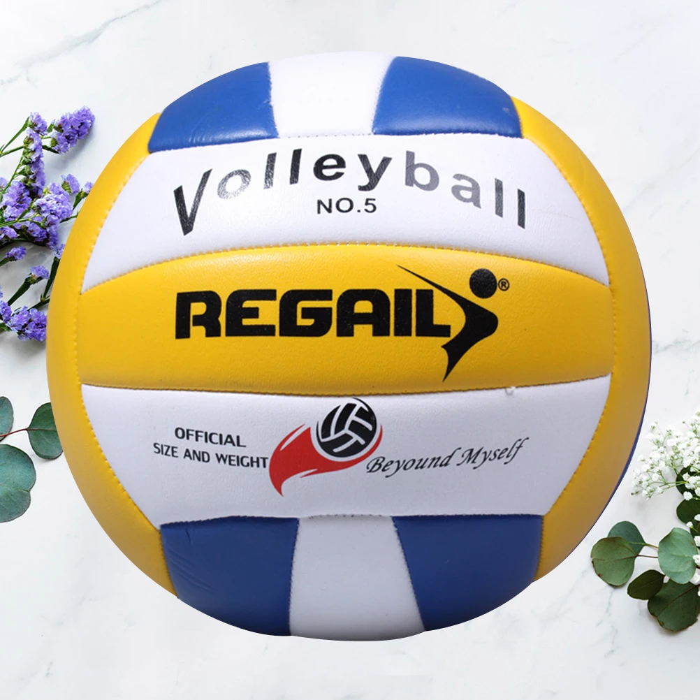 1PC Standard Volleyball Soft Sport Ball PU Volleyball For Outdoor Training Games
