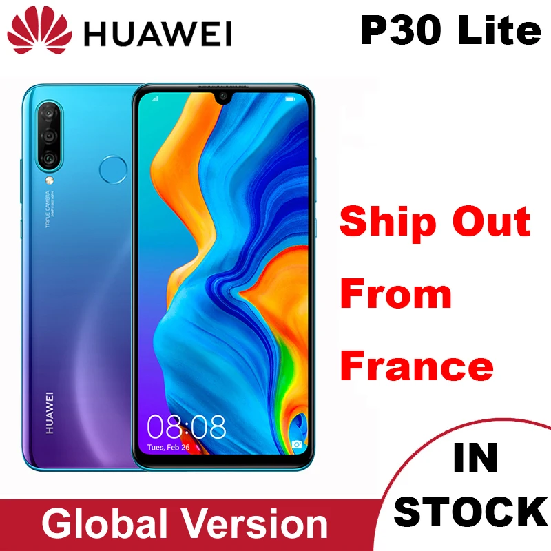  Huawei P30 Lite Smartphone Global Version 6.15 inch NFC with Google Play Mobile phone OTA Update 33
