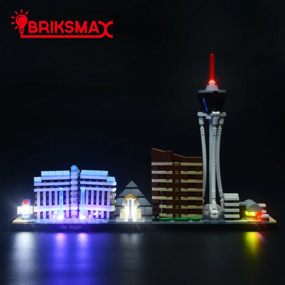 Светодиодный светильник BriksMax набор для сборки архитектурных блоков в стиле Лас