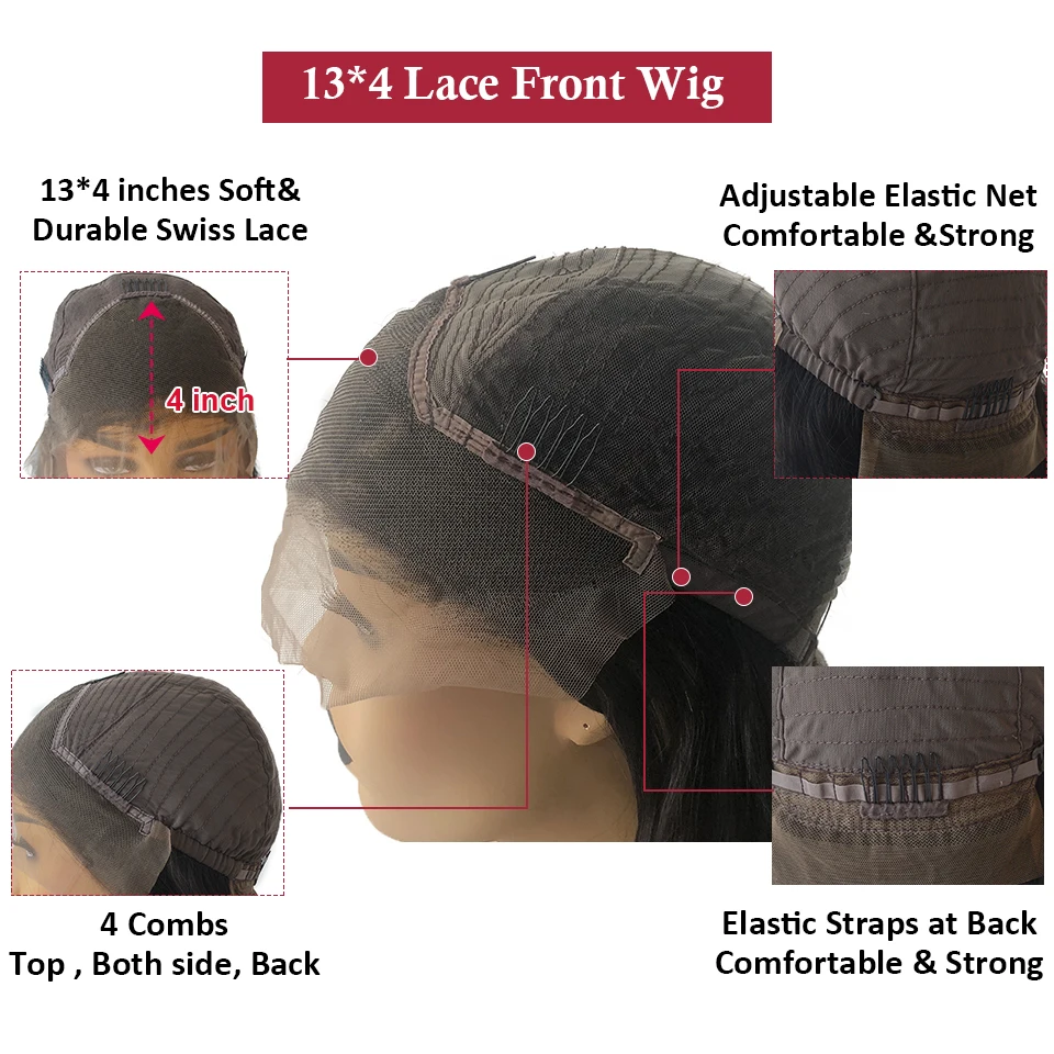 13x4 wig cap
