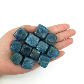 

Wholesale 100g Random Natural Blue Apatite Quartz Crystal Tumble Cube Stones Lucky 10-30mm Natural Quartz Crystals