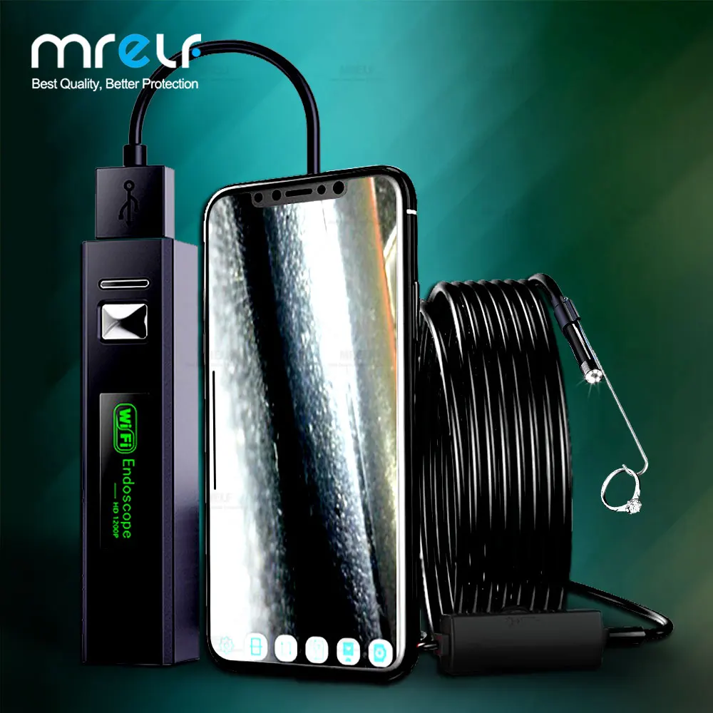 Эндоскоп автомобильный 8 мм HD Wi-Fi Usb Тип C | Безопасность и защита