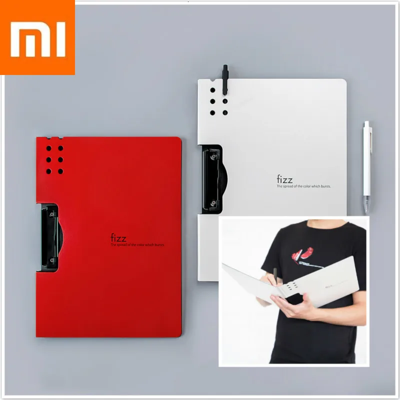 

Xiaomi Fizz Mi A4 File Papers Board Clip Document Writing Plate Xiomi Files Folder Waterproof Dirt Resistant Portable Pen Slot