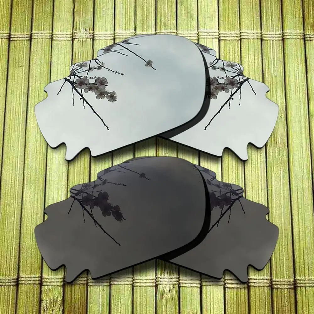 Поляризованных Сменные линзы для-Oakley десять солнцезащитные очки с отверстиями рамки True Цвет зеркальное покрытие-настольная лампа из хрома и черный сочетают в себе варианты