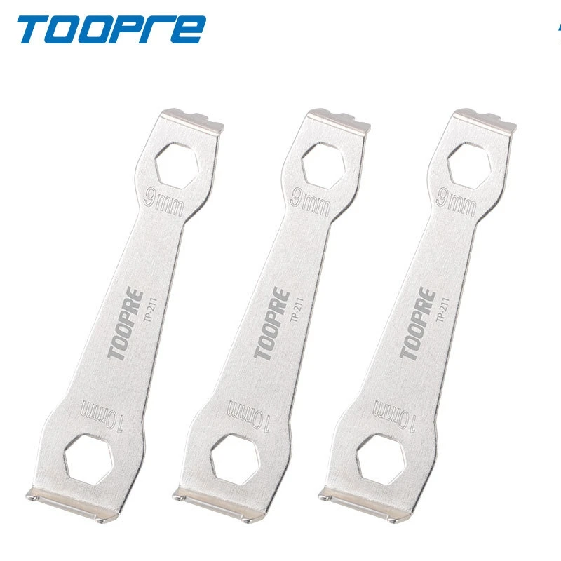 Bike Chainring Nut Wrench Peg Bolt Spanner Crankset Chain Ring Removal Tool