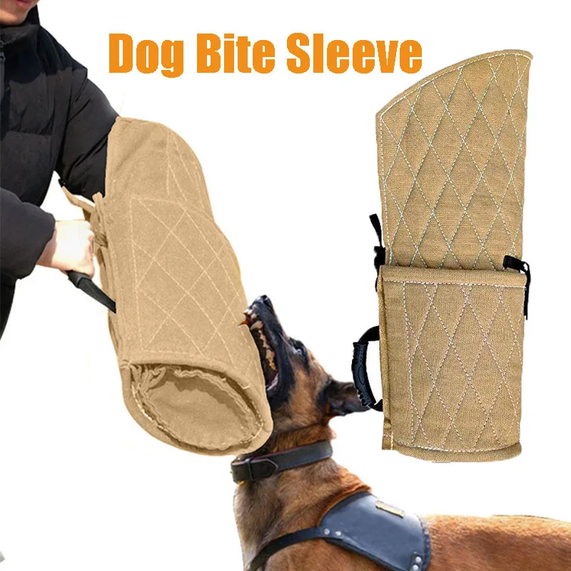 Pet Bite Sleeve Dog Training Police Work Dog Shepherd Training Agility Equipment Facilities Protection Arm Sets Parts Supplies