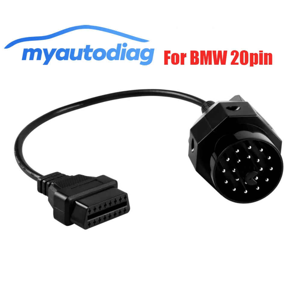 Адаптер Poromotion OBD ODB2 для BMW 20pin II 20 Pin к OBD2 16 PIN гнездовой разъем E36 E39 X5 Z3 серии |