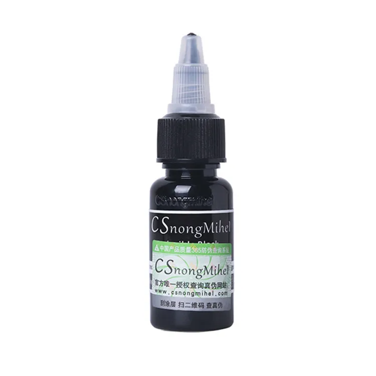 Dynamic Black1/2 oz/бутылка пигмент Перманентный бровей и губ татуировки чернила красота инструмент татуировки чернила